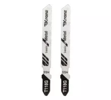 Пилки по металлу Kranz KR-92-0315 T118G 76 мм (2 шт./уп.)