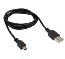 Кабель REXANT 18-4402 USB-A – mini USB, 1A, 1м, ПВХ, черный