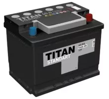 Аккумулятор Titan STANDART 60.0 VL 540А 4607008882179