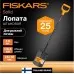 Лопата штыковая FISKARS Solid с закругл.лезвием [1066717]
