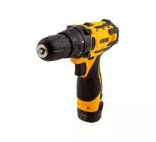 Дрель-шуруповерт аккумуляторная Denzel CDL-12CB, Li-Ion 26102