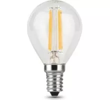 Лампа светодиодная GAUSS Шар filament шар 7w 580lm 4100к е14 led 105801207