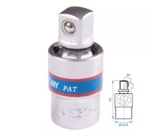 Кардан KING TONY 3793 шаровый 3/8