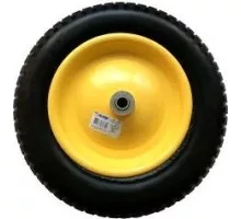 Колесо литое PU-350 для тачки Belamos 457 Р полиуретановое D16/90 WPU457